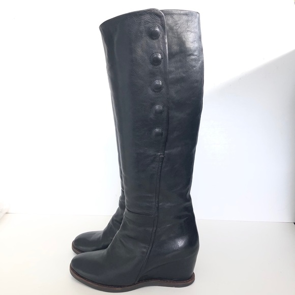 ♦️SOLD♦️YUKO IMANISHI Anthropologie Admiral Boots - Picture 3 of 12